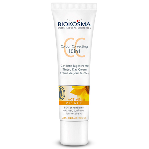 biokosma active visage getoente tagescreme colour correcting 10 in 1 swiss made