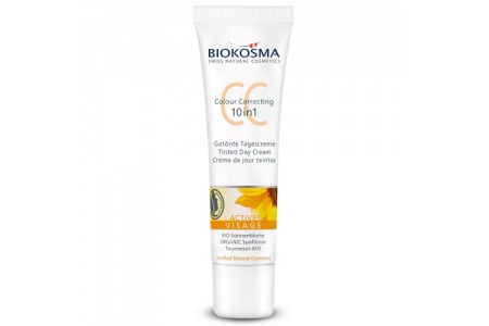 Biokosma Active Visage Getönte Tagescreme CC 10 in 1 Swiss Made